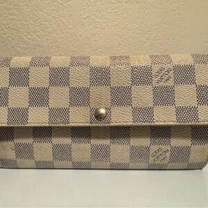 Louis Vuitton Damier Azur Long Wallet